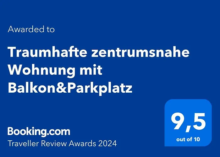 Feelslikehome - Traumhafte Zentrumsnahe Wohnung Mit Balkon&Parkplatz